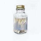 "Ice Blue Noble Fir Match Jar" - Matchbooks and Matches in blue by Jessica Cunningham