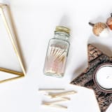 "Blush Pink Noble Fir Jar Matches" - Matchbooks and Matches in pink by Jessica Cunningham