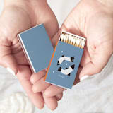 "Color Pop Zodiac Matchboxes, Pack of 12" - Matchbooks and Matches in natural by ForYourParty