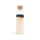 "Black Matchsticks in Small Corked Vial" - Matchbooks and Matches in multicolorassorted-colors by Summer Hedglin
