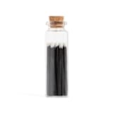 "Tuxedo Matchsticks in Small Corked Vial" - Matchbooks and Matches in multicolorassorted-colors by Summer Hedglin