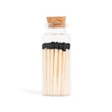 "Black Matchsticks in Medium Corked Vial" - Matchbooks and Matches in multicolorassorted-colors by Summer Hedglin