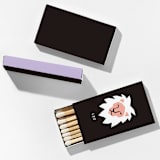 "Color Pop Leo Matchboxes, Pack of 4" - Matchbooks and Matches in green by ForYourParty