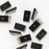 "Zodiac Matchboxes, Black and Gold, Pack of 12" - Matchbooks and Matches in beige by ForYourParty