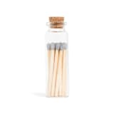 "Slate Grey Matchsticks in Small Corked Vial" - Matchbooks and Matches in multicolorassorted-colors by Summer Hedglin