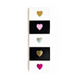 "Classic Heart Matchbox, Gold on White" - Matchbooks and Matches in white by Jessica Cunningham