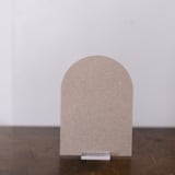 "Table Number - Arch - Dove" - Table Numbers in gray by Velvet Raptor