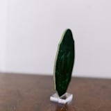 "Double Sided Table Number - Oval - Emerald" - Table Numbers in green by Velvet Raptor