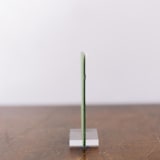 "Double Sided Table Number - Small Rectangle - Emerald" - Table Numbers in green by Velvet Raptor