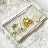 "Custom Floral Yellow Place Cards" - Place and Escort Cards in orange by Jasmine Jhunjhnuwala
