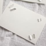"Blank Place Cards // Butterfly Reverie (set of 15)" - Place and Escort Cards in multicolorassorted-colors by Clover and Lamb
