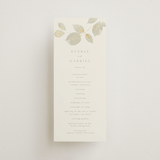 "Sonnet" - Wedding Programs in Meadow by Kristie Kern - Front