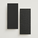 "Winter Garland" - Wedding Programs in Tuxedo by Leah Bisch - Back of Card Options