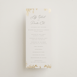 "forever and a day" - Wedding Programs in Luxe Neutral by Design Lotus - Front
