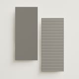 "Simple Lines" - Wedding Programs in Snow by Michelle Taylor - Back of Card Options