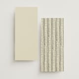 "Deco Spring Florals" - Wedding Programs in Birch by Shiny Penny Studio - Back of Card Options