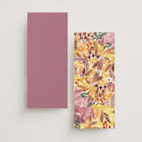 "Autumn flowers" - Wedding Programs in Amber by Alexandra Dzh - Back of Card Options