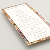 "Autumn flowers" - Wedding Programs in Amber by Alexandra Dzh - Detail