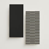 "Tuxedo" - Wedding Programs in Black Tie by Carolyn Nicks - Back of Card Options