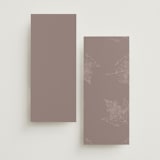 "autumne" - Wedding Programs in Maple by Lori Wemple - Back of Card Options