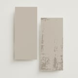 "True Love" - Wedding Programs in Clay by Carolyn Nicks - Back of Card Options