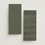 "Botanical Arches" - Wedding Programs in Moss by Kelly Schmidt - Back of Card Options