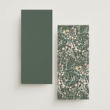 "Undone" - Wedding Programs in Garden by Itsy Belle Studio - Back of Card Options