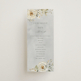 "Love Song" - Wedding Programs in Meadow by Petra Kern - Front