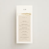 "Modern Serene" - Wedding Programs in Blush by Hannah Williams - Front