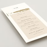 "Modern Serene" - Wedding Programs in Blush by Hannah Williams - Detail