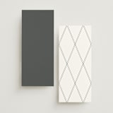 "Vining" - Wedding Programs in Chantilly by Jessica Williams - Back of Card Options