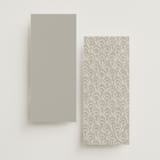 "Asahi" - Wedding Programs in Ash by Jelena Vuletic - Back of Card Options