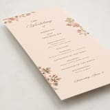 "Blooming path" - Wedding Programs in Chocolate by Paola Benenati - Detail