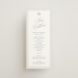 "Seashore" - Wedding Programs in Coast by Kelly Schmidt - Front