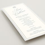 "Seashore" - Wedding Programs in Coast by Kelly Schmidt - Detail