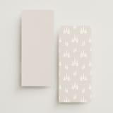 "Gilded Forest" - Wedding Programs in Snow by Stacy Maalouf - Back of Card Options