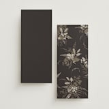 "Garden" - Wedding Programs in Mahogany by Leah Bisch - Back of Card Options
