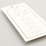 "Reflection" - Wedding Programs in Porcelain by Leah Bisch - Detail