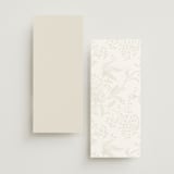 "You & Me" - Wedding Programs in Classique by Design Lotus - Back of Card Options