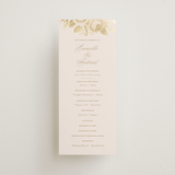 "Idyllic" - Wedding Programs in Petal by Design Lotus - Front