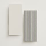 "Hand Illustrated Whimsical Chandelier" - Wedding Programs in Noir by Jackie Crawford - Back of Card Options