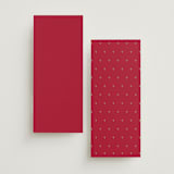 "Amore" - Wedding Programs in Snow by Ani Somi - Back of Card Options