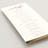 "meadow cross" - Wedding Programs in Spring by Phrosné Barwood - Detail