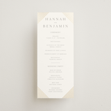 "Song of Solomon" - Wedding Programs in Slate by Vanessa Doyle - Front