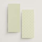 "Royal Wedding" - Wedding Programs in Pista by Teju Reval - Back of Card Options