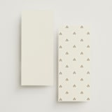 "Henna Stamp" - Wedding Programs in Champagne by Oma N. Ramkhelawan - Back of Card Options