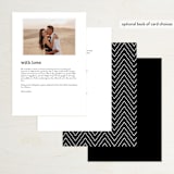 "Golden Gate Bridge" - Wedding Programs in Cloud by Hooray Creative - Back of Card Options