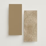 "Flicker" - Wedding Programs in Sparkle by Pixel and Hank - Back of Card Options