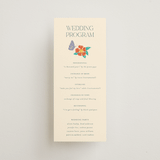 "Tropical garden" - Wedding Programs in Jungle by Simona Camp - Front