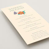 "Tropical garden" - Wedding Programs in Jungle by Simona Camp - Detail